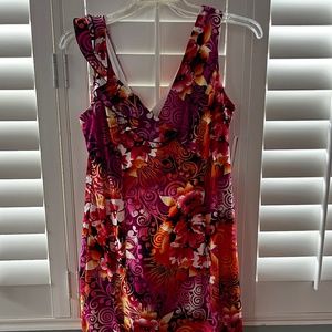 Ruffle V-Neck Sundress
